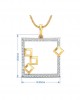 Sabina Diamond Pendant in Gold Sabina Diamond Pendant in Gold
