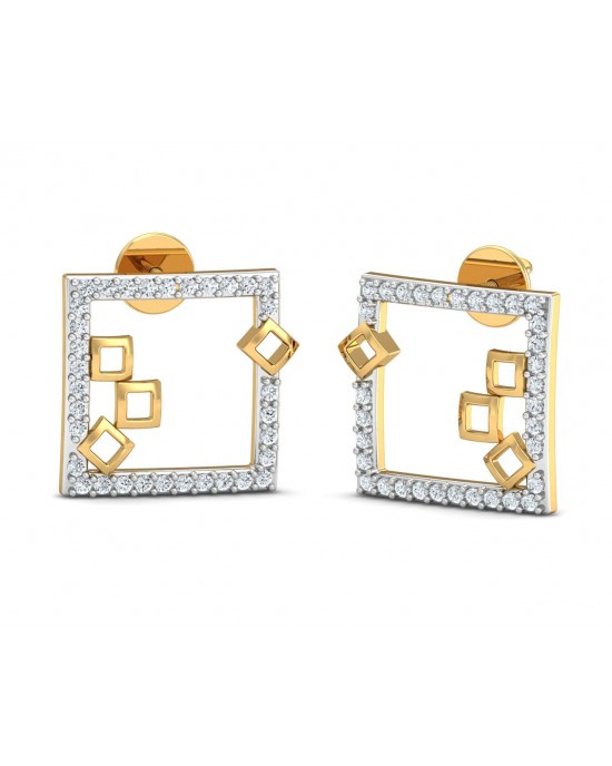Sabina Diamond earrings in gold Sabina Diamond earrings in gold