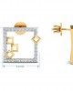 Sabina Diamond earrings in gold Sabina Diamond earrings in gold