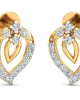 Heva Daily wear diamond earrings in 14k hallmarked gold Heva Daily wear diamond earrings in 14k hallmarked gold