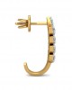 Hayley Diamond Hoop earrings in Gold Hayley Diamond Hoop earrings in Gold