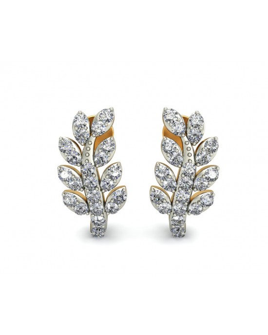 Sain Diamond Earring Half Balis in Gold Sain Diamond Earring Half Balis in Gold