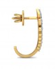 Sara Diamond Earrings in Gold Sara Diamond Earrings in Gold