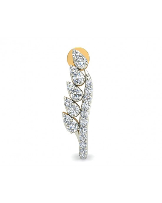 Fara Diamond Hoop Earrings Fara Diamond Hoop Earrings
