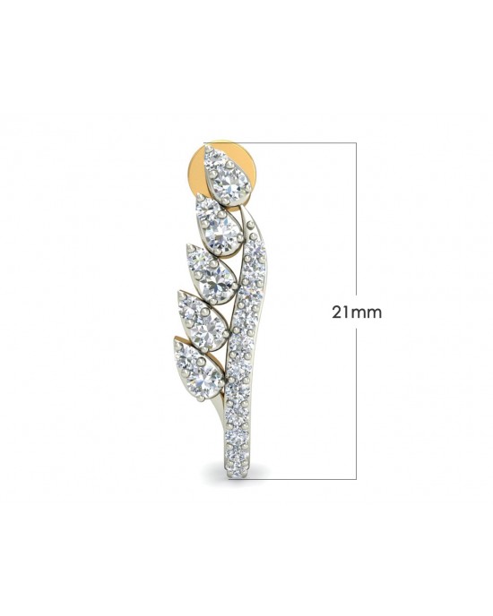Fara Diamond Hoop Earrings Fara Diamond Hoop Earrings
