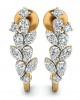 Femi Diamond Half Bali earrings in gold Femi Diamond Half Bali earrings in gold