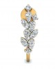 Femi Diamond Half Bali earrings in gold Femi Diamond Half Bali earrings in gold