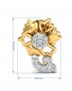 Flora Diamond Earrings in 14k Gold Flora Diamond Earrings in 14k Gold