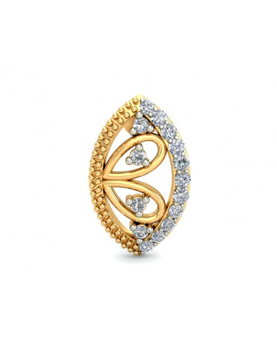 Tara Diamond Earrings In Gold Tara Diamond Earrings In Gold