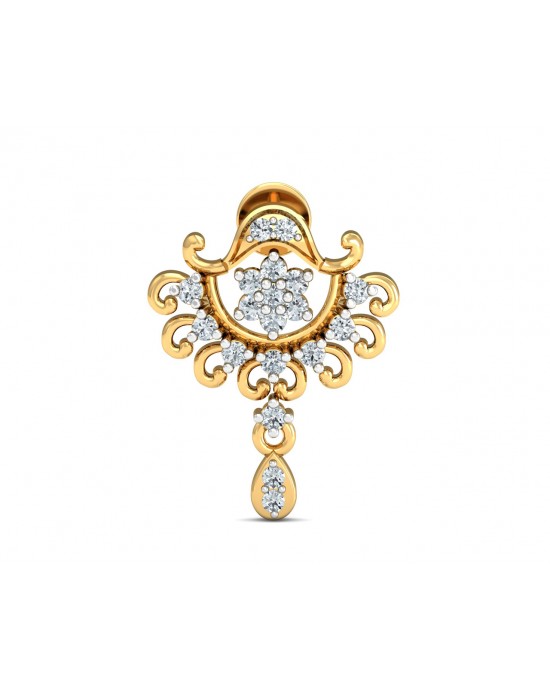 Tanvi Diamond Earrings in Gold Tanvi Diamond Earrings in Gold
