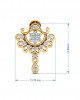 Tanvi Diamond Earrings in Gold Tanvi Diamond Earrings in Gold
