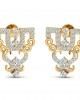 Tauri Diamond Earrings In Gold Tauri Diamond Earrings In Gold
