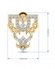 Tauri Diamond Earrings In Gold Tauri Diamond Earrings In Gold