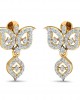 ULa Certified Diamond Earrings in Hallmarked Gold ULa Certified Diamond Earrings in Hallmarked Gold