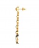 Eesa Diamond Dangle Earrings in gold Eesa Diamond Dangle Earrings in gold