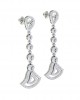 Eesa Diamond Dangle Earrings in gold Eesa Diamond Dangle Earrings in gold