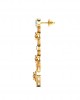 Talor Diamond Dangle drop earrings in Gold Talor Diamond Dangle drop earrings in Gold