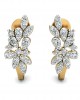 Rhia Diamond Earrings in 14k gold studded with 44 round brilliant cut diamonds Rhia Diamond Earrings in 14k gold studded with 44 round brilliant cut diamonds