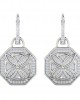 Vania Diamond Dangle Earrings in gold with removable hoops Vania Diamond Dangle Earrings in gold with removable hoops