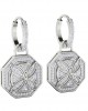 Vania Diamond Dangle Earrings in gold with removable hoops Vania Diamond Dangle Earrings in gold with removable hoops