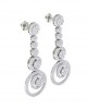 Romy Diamond Dangle drop earrings in Gold Romy Diamond Dangle drop earrings in Gold