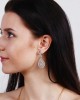 Long Diamond Wedding Earrings Long Diamond Wedding Earrings
