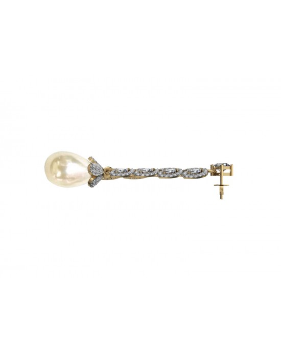 Marquee & Round diamond danglers Marquee & Round diamond danglers