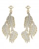 Leaf Earring with Diamonds Leaf Earring with Diamonds