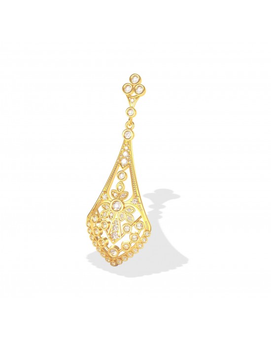Long Diamond Danglers Long Diamond Danglers
