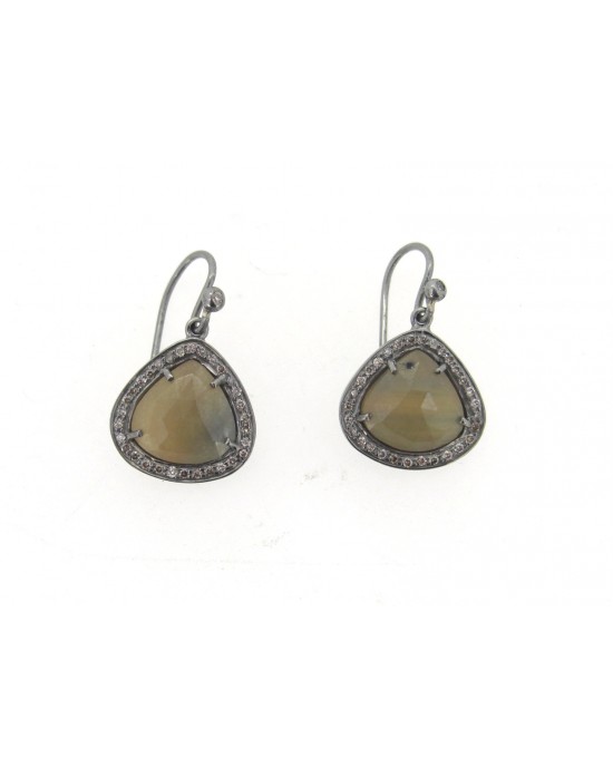 Multi Sapphire Earring