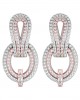 Diamond Contemporary Ear Clips Diamond Contemporary Ear Clips