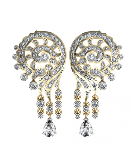 Striking designer diamond Earrings Striking designer diamond Earrings