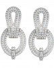 Diamond Contemporary Ear Clips Diamond Contemporary Ear Clips