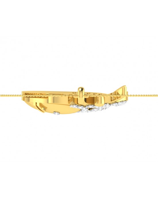 Om Ganesh in Gold & diamonds Pendant Om Ganesh in Gold & diamonds Pendant
