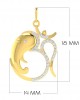 Om Ganesh in Gold & diamonds Pendant Om Ganesh in Gold & diamonds Pendant