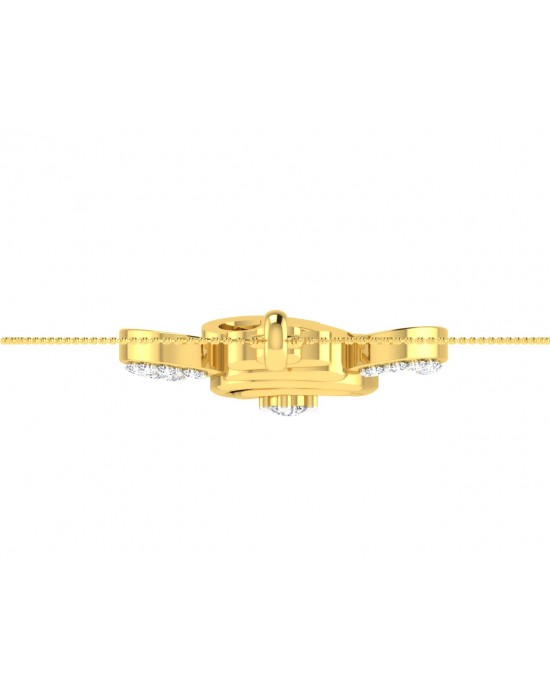 Delicate Ganesh Pendant in gold with diamonds Delicate Ganesh Pendant in gold with diamonds