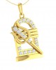 Shiv Trishul & Lingam Pendant with Diamond Shiv Trishul & Lingam Pendant with Diamond