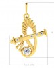 Sri Krishna Gold pendant with diamonds Sri Krishna Gold pendant with diamonds