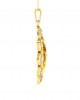 Auspicious Shri Sai Pendant in Gold studded with diamonds Auspicious Shri Sai Pendant in Gold studded with diamonds