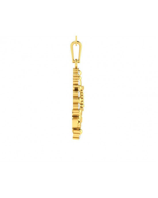 Tirupati Balaji Gold & Diamond pendant Tirupati Balaji Gold & Diamond pendant