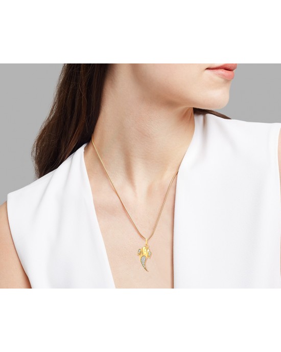 Artistic Ganpati Pendant in Gold with Diamonds Artistic Ganpati Pendant in Gold with Diamonds