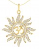 Diamond Aum Pendant in Gold Diamond Aum Pendant in Gold
