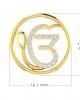 Auspicious Ik Onkaar Gold Pendant with Diamonds Auspicious Ik Onkaar Gold Pendant with Diamonds