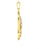 Auspicious Shri Pendant in Gold with diamonds Auspicious Shri Pendant in Gold with diamonds