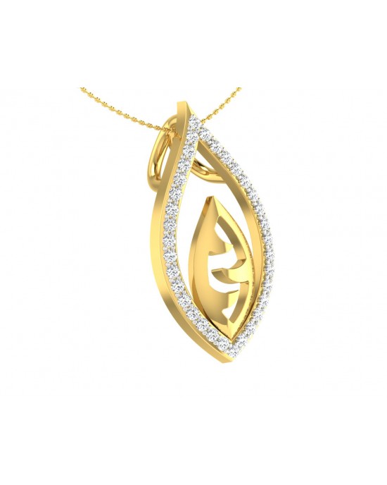Shiva’s Third Eye pendant in Gold with diamonds Shiva’s Third Eye pendant in Gold with diamonds