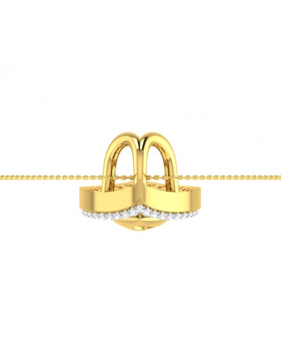 Shiva’s Third Eye pendant in Gold with diamonds Shiva’s Third Eye pendant in Gold with diamonds
