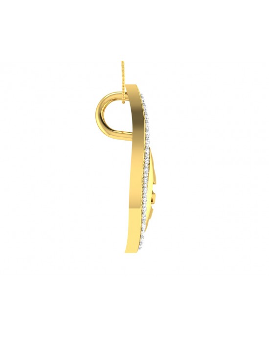 Shiva’s Third Eye pendant in Gold with diamonds Shiva’s Third Eye pendant in Gold with diamonds