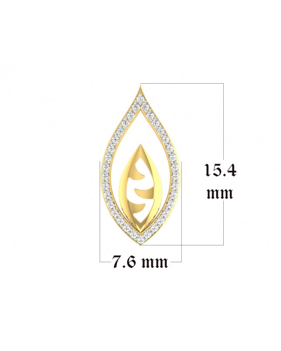 Shiva’s Third Eye pendant in Gold with diamonds Shiva’s Third Eye pendant in Gold with diamonds