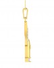 Shiv Trishul & Shivling pendant in Gold with diamonds Shiv Trishul & Shivling pendant in Gold with diamonds