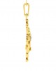 Propitious Om with Mace pendant in gold & diamonds Propitious Om with Mace pendant in gold & diamonds